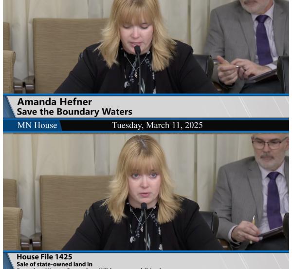 Amanda testifying