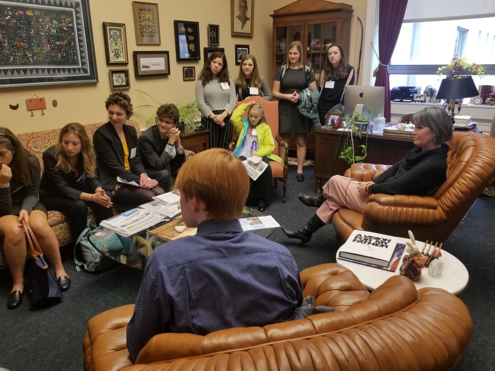 Kids in Betty's Office