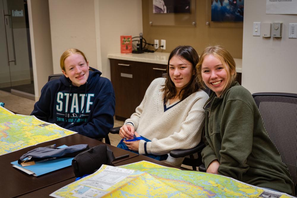 Three Kids for the Boundary Waters with maps 