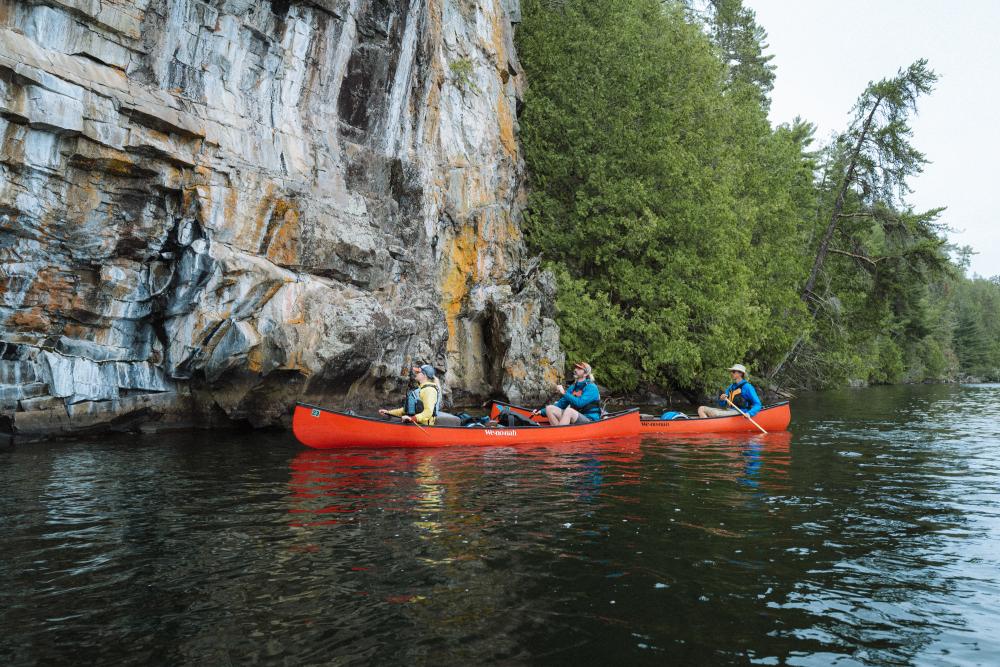 Cliffs in Boundary Waters - Nate Ptacek