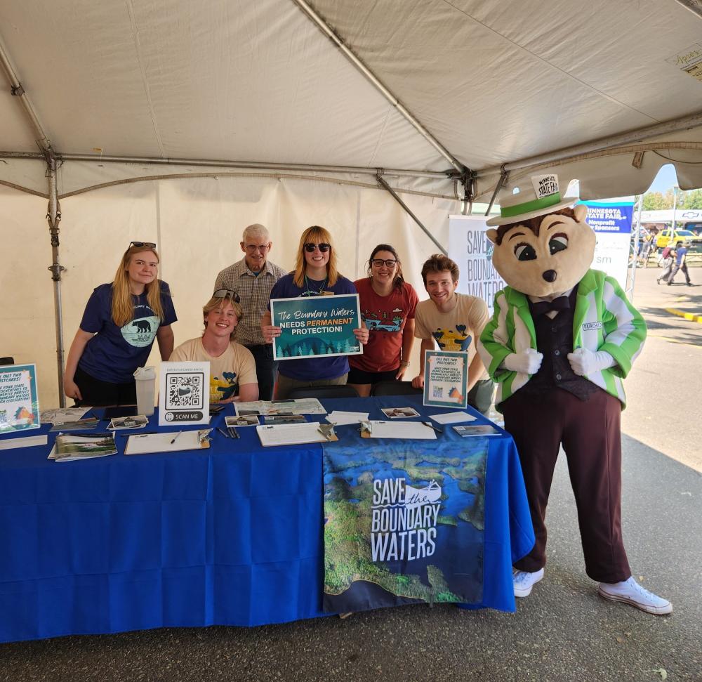 Tabling at State Fair