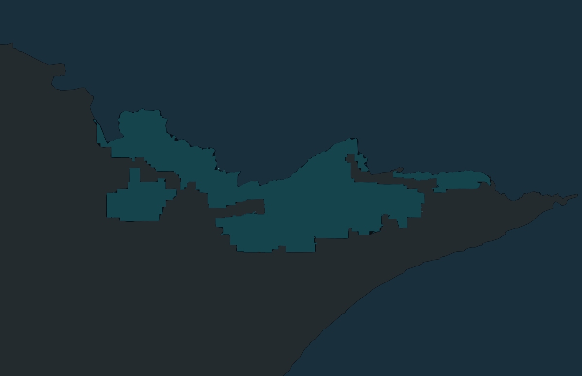 Map of the Boundary Waters