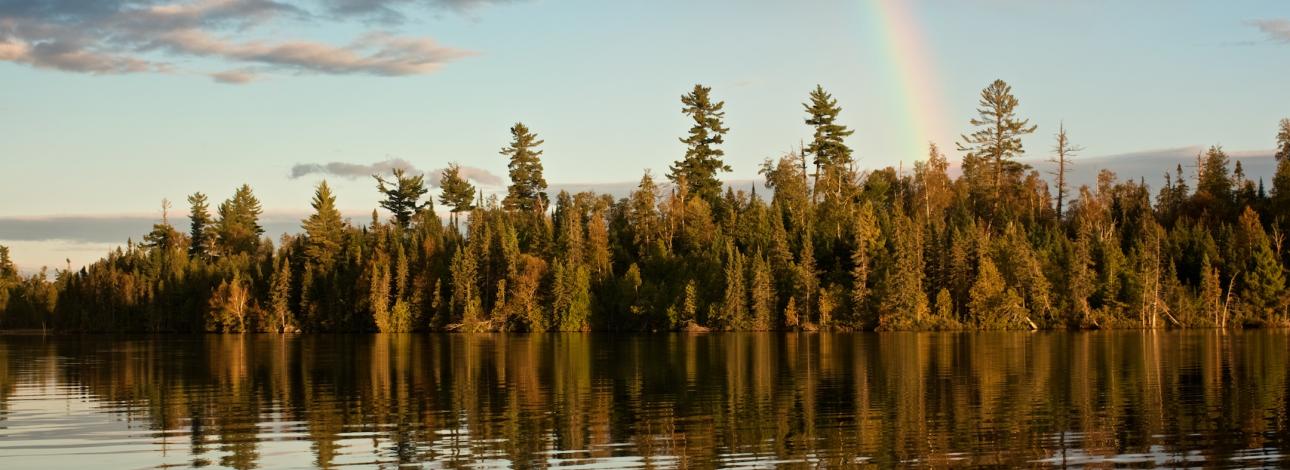 Boundary Waters Rainbow