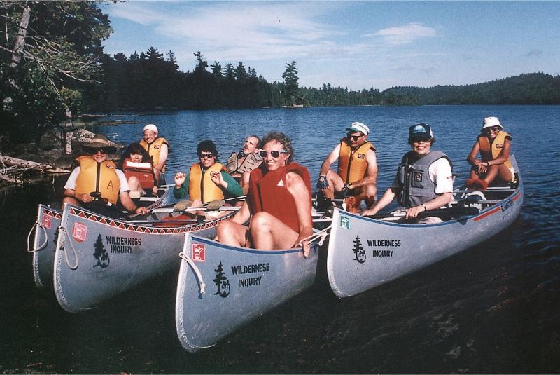 Vintage paddlers